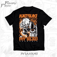 KATUN Holiganzstore My Anime T-Shirt Academia Bakugo MHA04 Anime Shirt 24s Combed Cotton Unisex