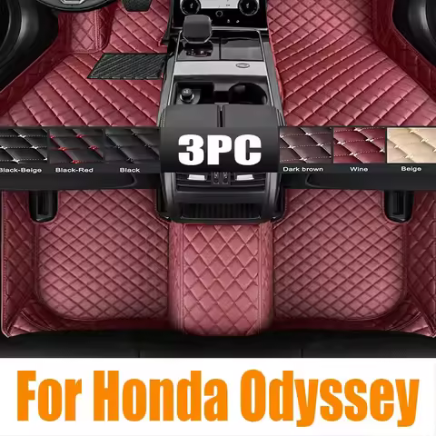 Original Car Floor Mat for Honda Odyssey RB1 RB2 RB3 RB4 2004~2013 Waterproof Foot TPE Liner Carpet 
