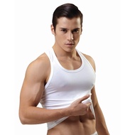 PUTIH Renoma T-Shirt Men's Singlet Renoma 3in1 - White isi 3 RPS 703