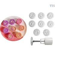 YYS Moon Cake Mould Set Used for Cake Cookie Dessert Cutter Cake Baking Decorations
