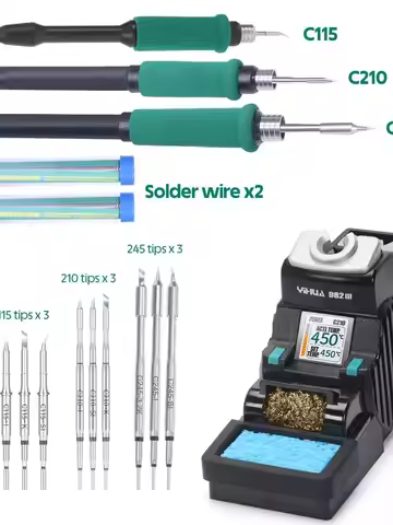 YIHUA 982-III C115 C210 C245 Soldering Iron Precision Soldering Station Control Temperature Welding 