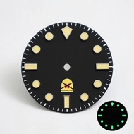 Nh35 Dial Radiation Free 28.5mm Dial BGW9 C3 Lume for NH38Nh35 Movement Custom Logo Modified Watch A