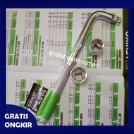 *Bisa Cod *Kunci Cvt Tekiro Sok Set 19Mm 22 Mm + Gagang Shock Tekiro