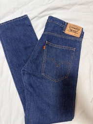 二手 美國購買 Levis Levi‘s 606 Jeans 修身 Slim  藍色牛仔褲  w31 x L32