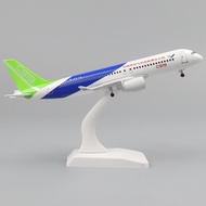 Metal Model 20 Cm 1:400 Commercial Aircraft C919 Replica Alloy Material With Landing Gear Toys