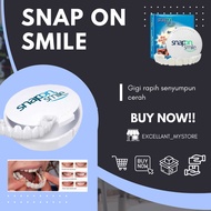 Snap On Smile Gigi Palsu 1 Set Atas Bawah Gigi Palsu Silikon 100 % Ori