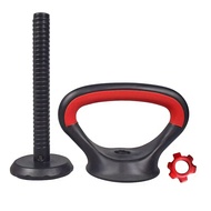 TEMU Versatile Kettlebell Handle With Push-up Bar - Made From Sturdy Pp Material, Secure Dumbbell Bo