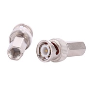 [Malaysia Stock] Twist-On BNC Male Coax Connectors CCTV RG59