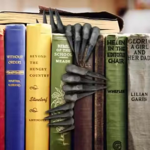 Devil's Hand Bookmark Devil's Claw Resin Craft Desktop Decoration