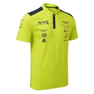 Aston Martin Racing Men's Sports Quick-drying Short Sleeve POLO Shirt