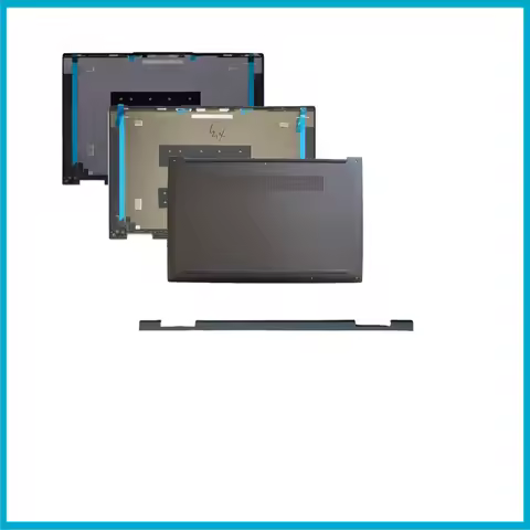LCD Back Cover 5CB1A08845 HingeCover Rear Lid Back Case Gray/Green For Lenovo YOGA 7-14 YOGA 7-14ITL