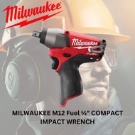 MILWAUKEE M12 Fuel ½" COMPACT IMPACT WRENCH