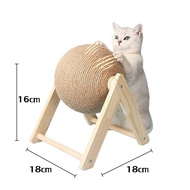 บอลลับเล็บแมว cat scratching ball ที่ฝนเล็บแมวขนาดใหญ่ ของเล่นลูกบอล สําหรับสัตว์เลี้ยง แมว ลูกบอลหมุนได้ ที่ฝนเล็บ ที่ข่วนเล็บ มี 3 เเบบ