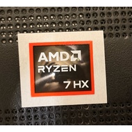 AMD Ryzen 7 HX gen8 logo Sticker Original