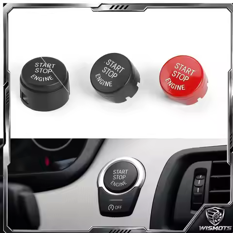 New Car Engine START Button Replace Cover STOP Switch Accessory Key Decor for BMW F10 F11 F06 F07 F0