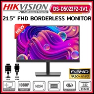 HIKVISION 21.5" Full HD HDMI LED Monitor DS-D5022F2-1V1 Commercial Series CCTV PC USE 21 INCH VGA /