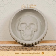 SPACEUS Ashtray Concrete / Aesthetic Cigarette Ashtray