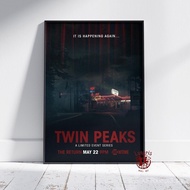 Twin Peaks Poster Art Print Wall Art Living Room Bedroom Home Decor,No Frame Canvas Painting Gift J6