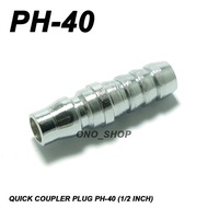[PH40] Air Quick Coupler Plug BLACKFOOT Nipel Cuk Kopler Angin 40 PH AT.3.5.40PH