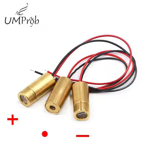 650nm 5mW 3V/5V 9mm Cross Line Dot 9*21mm Industrial MINI Laser Module Red Locate Laser Head LD Modu