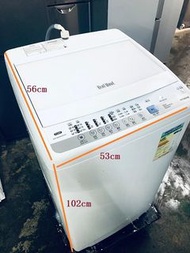 日式 洗衣機 HITACHI 日立 NW-70CSP 🍄 7KG洗衣量 九成新以上 100%正常 包送貨及安裝 // 二手洗衣機 * 電器 * 洗衣機 * 二手電器 * 家居用品 * 家電 * washing machine