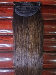 แฮร์พีชผมแท้ 100% kanbua hairpiece เสริมข้าง ความยาว 60 cm.