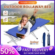 Portable Foldable Camping Bed Folding Sleeping Bed Travel Cot Bed Temporarily Sleeping Bed Outdoor K