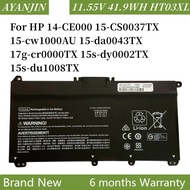 HT03XL Battery For Pavilion HP 14-CE0025TU 14-CE0034TX 15-CS0037T 250 255 G7 HSTNN-LB8L L11421-421 H