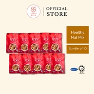 Healthy Nut Mix Bundle 50g x 10 pkt | cashew | almond | hazelnut | daily snacks | nuts mix | roasted