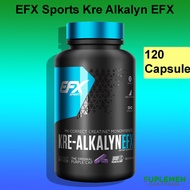 Efx Sports Kre-Alkalyn EFX 120 Capsules Creatine Monohydrate Sport Krealkalyn Capsule Capsules Caps