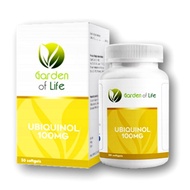 Garden of Life CoQ10 Ubiquinol 100mg 30 Capsules | Heart & Cellular Energy Support | Exp 01/2027