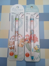 Disney chipndale/ Ariel 小魚仙 kurutoga 0.5mm 鉛芯筆