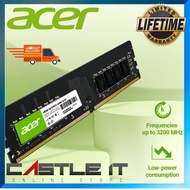 Acer UD100 DDR4 8GB 16GB 32GB 2666MHz 3200MHz CL22 U-DIMM Desktop Memory RAM High Speed Performance