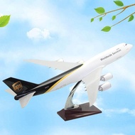 Genuine Simulation Freight Airplane Model Boeing B747-8F Dunhao UPS Cargo Airplane Model Airplane Gi