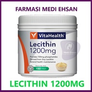 Vitahealth Lecithin 1200mg 150'S [EXP :  04/26]