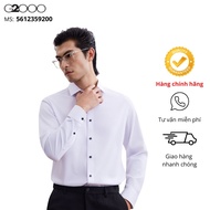G2000 Men's White Long Sleeve Shirt