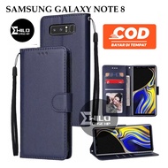 HP Case Flip Wallet Samsung Galaxy Note 8 Premium Leather Flip Wallet Case/Mobile Wallet Case