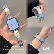 Cute line puppy bracelet style stainless steel chain strap for Honor Watch Choice 2i silicone wristb