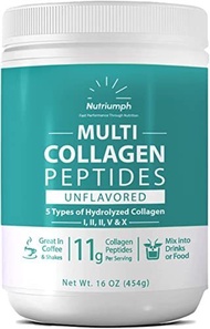 ▶$1 Shop Coupon◀  Nutriumph Peptides Collagen Powder Organic for Men &amp; Women - Rejuvenate Skin, Hair