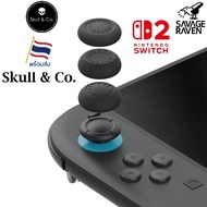 Savage Raven by Skull & Co 6pcs Thumb Grip Set for Nintendo SWITCH 2 2025 Model Joystick Cap Thumbst