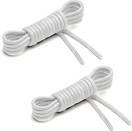 Benchmark Waxed Cotton Dress Shoe Laces - 2 Pairs - 2mm (5/64β) Round Shoelaces for Men & Women - 27