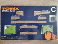 N scale TOMIX 91013 New Rail Set C *Used* ชุดเสริมรางสับหลีกไฟฟ้า. ไม่มีแตก/หัก