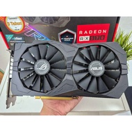 ASUS Rog RX 570 4GB 256Bit GDDR5 Fullset Physical Smooth 95% Like New | Rx 580 | Rx 560 | Rx 550 | R