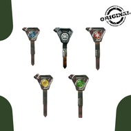 Motorcycle key duplicate material, yamaha keyblank duplicate key material, variation key LEXI AEROXY