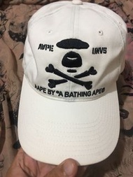 二手 Aape  cap老帽 棒球帽 bape