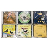CD BURUNG SUARA PIKAT BURUNG RUAK MURAI TERKUKUR JAMBOL MERBUK MATA PUTIH / BIRD CD