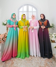 Raudhah Series By Alya Syari ORI Hijab Gamis Syari Kekinian BestSeller