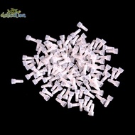 [DelicationS] 100pcs Closed End Crimp Caps Electrical Wire Terminals Connector Cap AWG 16-14