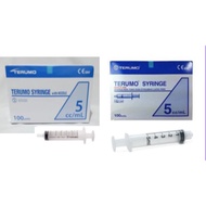 Terumo Syringe without needle- 5cc/mL 100's units(1box)