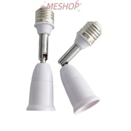 MESHOPMY LED Lamp Base, Wall Base Holder Extension Bulb Socket, Creative Flexible E27 to E27 Light B